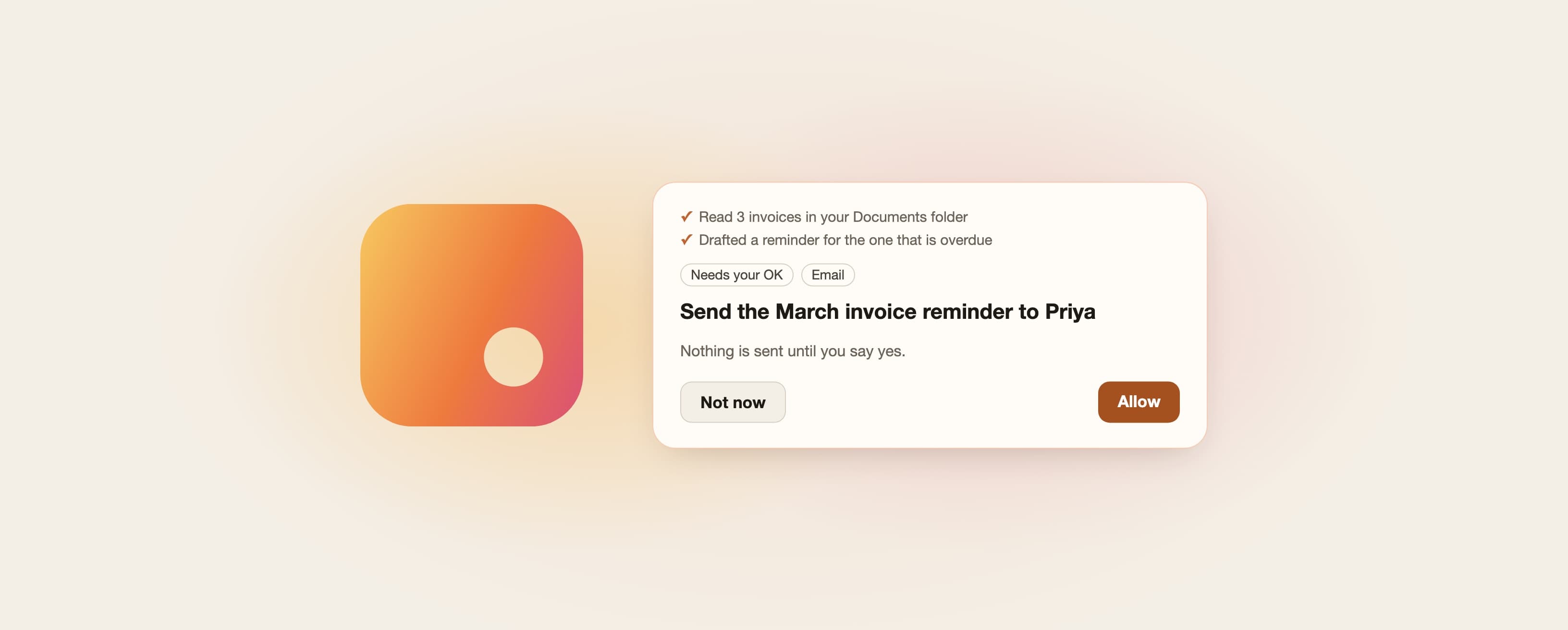 Introducing Pivra Desk: AI teammates on your own computer that ask before they act